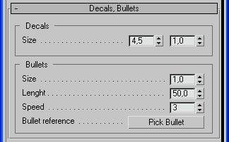 Decal and Bullet Rollout